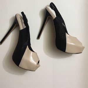 BCBG platform shoes